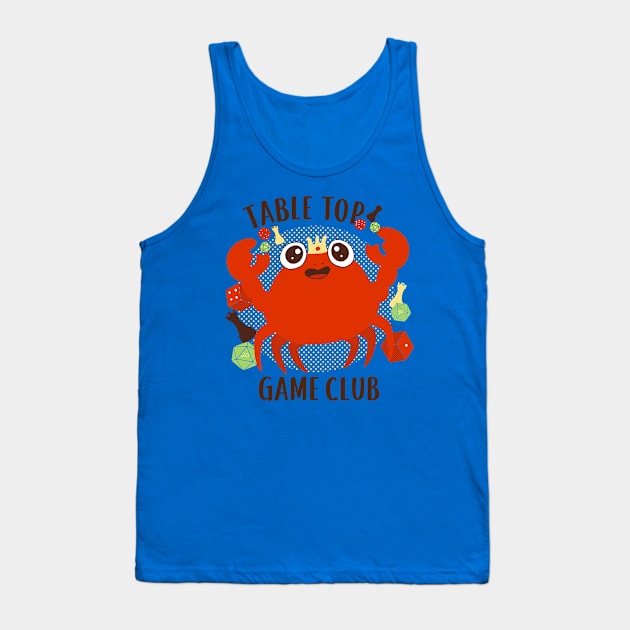 Tabletop Game Club UHS Tank Top by wmk1908